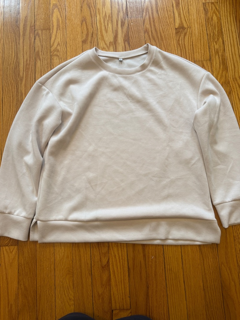Women's Light Pink Soft Sweatshirt - Picture 3 of 5